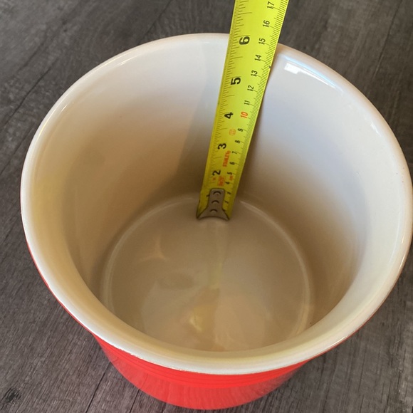 LE CREUSET| stoneware utensil crock - Picture 6 of 7